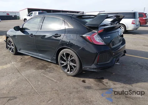 2017 Honda Civic Sport from USA, damaged, VIN SHHFK7H40HU227723